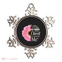 I Can Do All Things Through Christ Who Strengthens Me Bible Cute Gift Ornament thumb 0