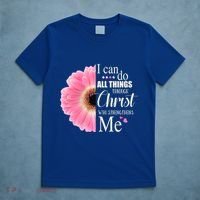 I Can Do All Things Through Christ Who Strengthens Me Bible Cute Gift T-Shirt thumb 5