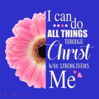 I Can Do All Things Through Christ Who Strengthens Me Bible Cute Gift Kids Sweatshirt thumb 2