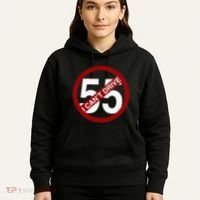 I CanT Drive 55 Funny Gift Red Logo Hoodie thumb 5