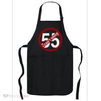 I CanT Drive 55 Funny Gift Red Logo Apron thumb 0