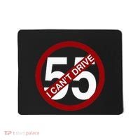 I CanT Drive 55 Funny Gift Red Logo Mousepad thumb 0