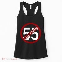 I CanT Drive 55 Funny Gift Red Logo Women's Tank Top thumb 0
