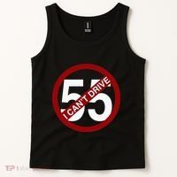 I CanT Drive 55 Funny Gift Red Logo Tank Top thumb 2