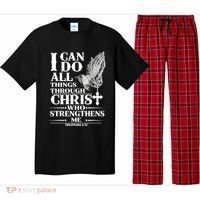 I Can Do All Thing Through Christ Who Strengthen Me Pajama Set thumb 0