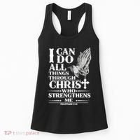 I Can Do All Thing Through Christ Who Strengthen Me Women's Tank Top thumb 0