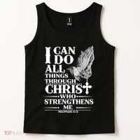 I Can Do All Thing Through Christ Who Strengthen Me Tank Top thumb 2