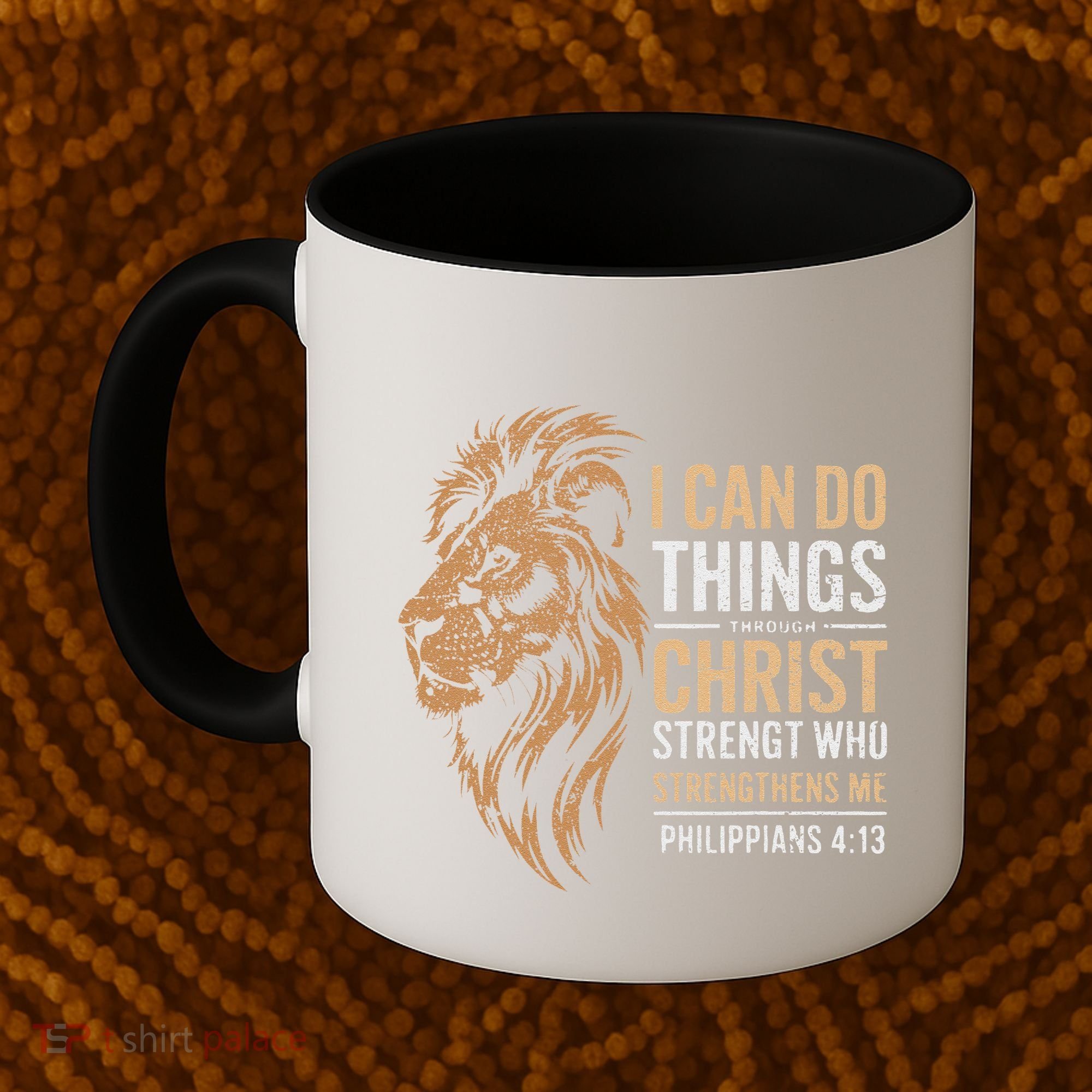I Can Do All Things Through Christ Inspirational Belief Coffee Mug