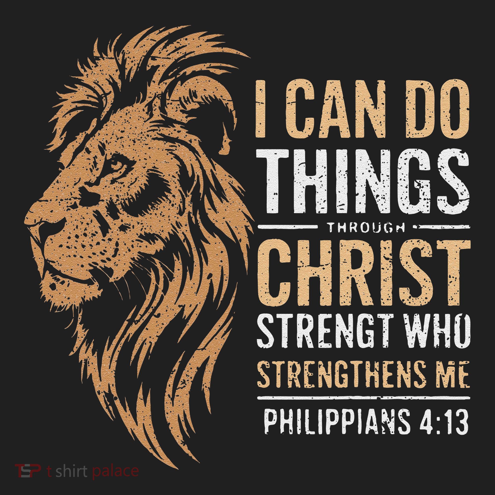 I Can Do All Things Through Christ Inspirational Belief Beanie
