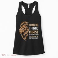 I Can Do All Things Through Christ Inspirational Belief Women's Tank Top thumb 0