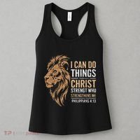 I Can Do All Things Through Christ Inspirational Belief Women's Tank Top thumb 3