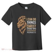 I Can Do All Things Through Christ Inspirational Belief Toddler T-Shirt thumb 0
