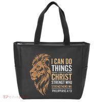 I Can Do All Things Through Christ Inspirational Belief Tote Bag thumb 0