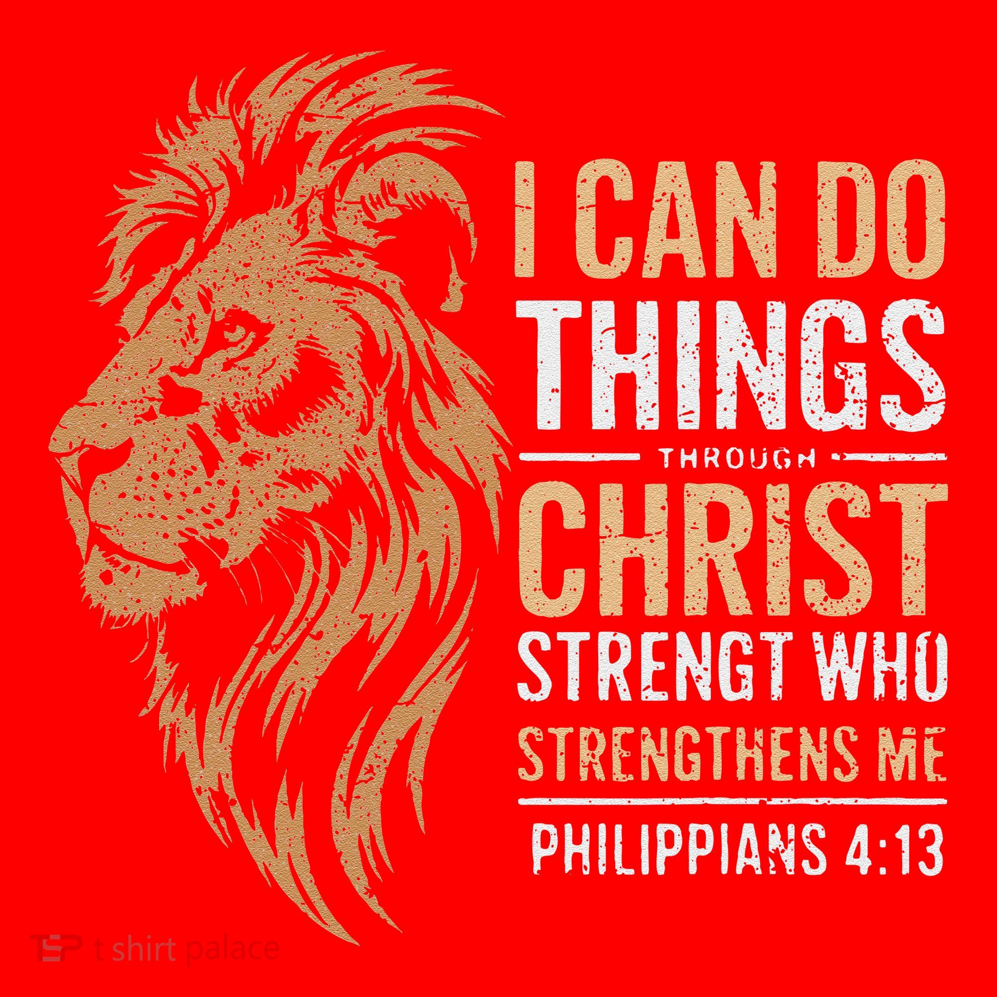 I Can Do All Things Through Christ Inspirational Belief Santa Hat