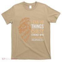 I Can Do All Things Through Christ Inspirational Belief T-Shirt thumb 0
