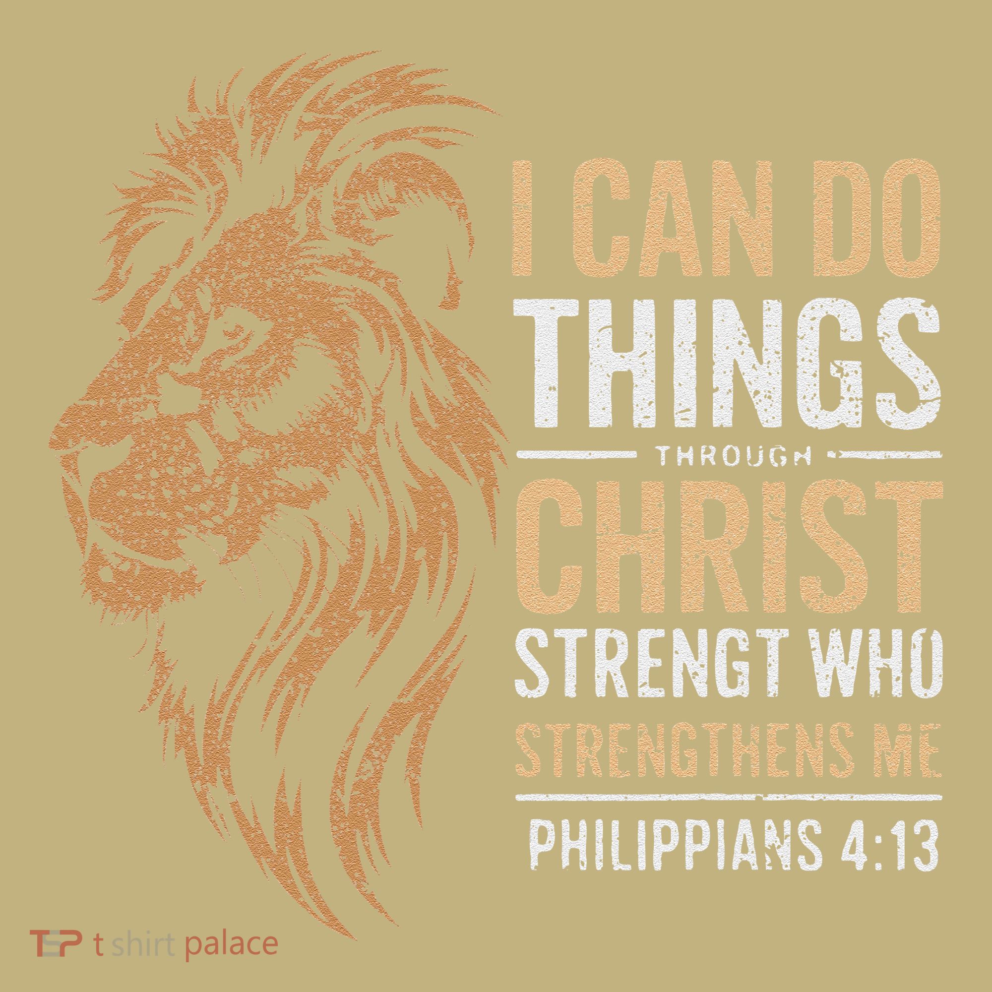 I Can Do All Things Through Christ Inspirational Belief Mousepad