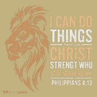 I Can Do All Things Through Christ Inspirational Belief Kids T-Shirt thumb 2