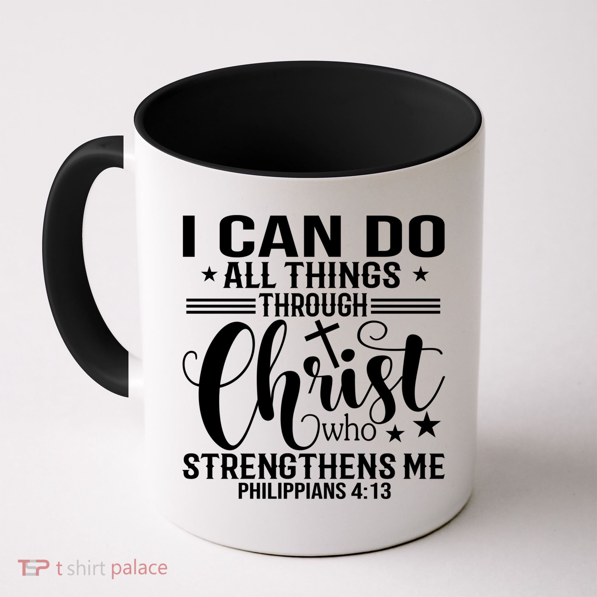 I Can Do All Things Through Christ Bible Gift Coffee Mug