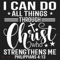I Can Do All Things Through Christ Bible Gift Hat thumb 2