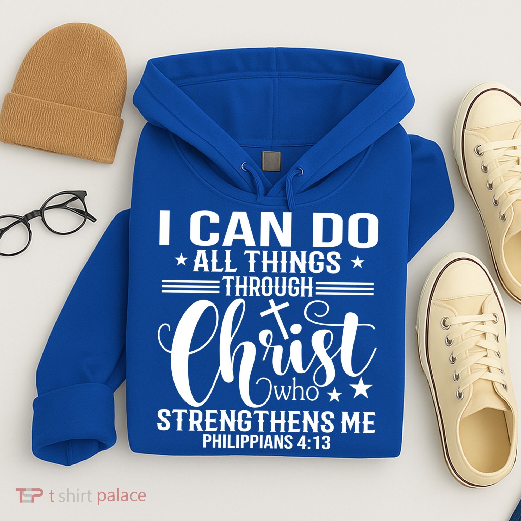 I Can Do All Things Through Christ Bible Gift Hoodie