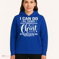 I Can Do All Things Through Christ Bible Gift Hoodie thumb 5