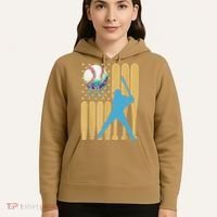 Ice Cream Drip Baseball Bat Baseball Player 4th Of July Hoodie thumb 5