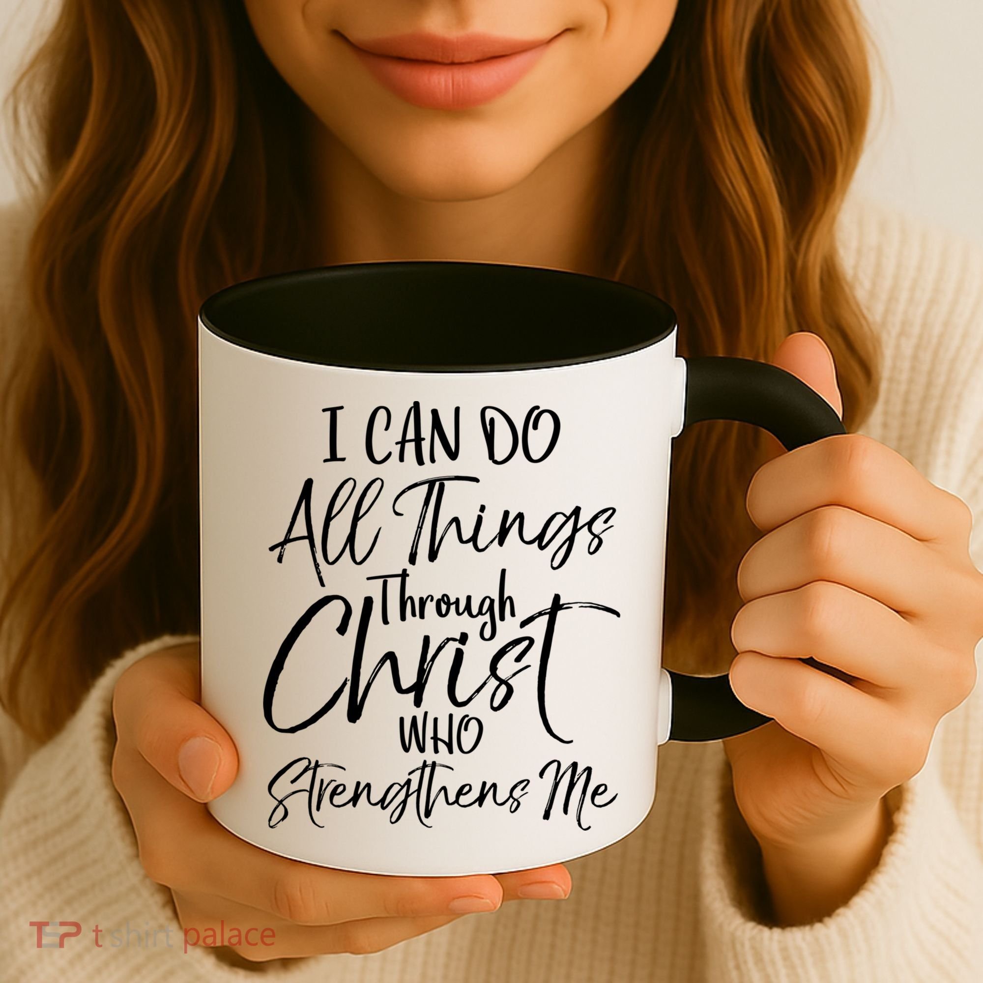I Can Do All Things Through Christ Who Strengthens Me Cool Gift Coffee Mug
