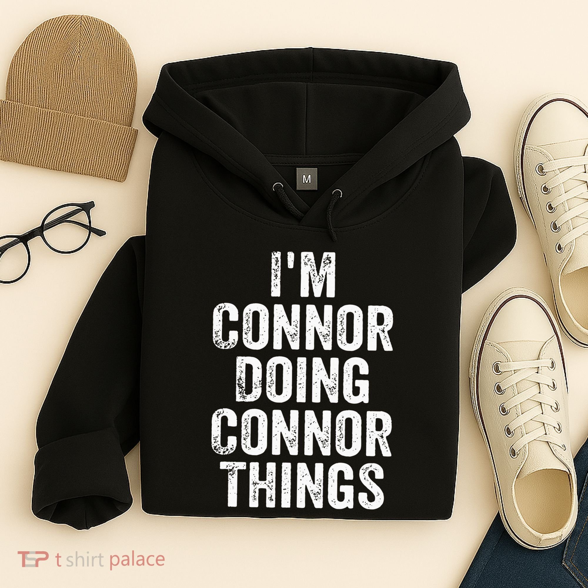 IM Connor Doing Connor Things Personalized First Name Hoodie