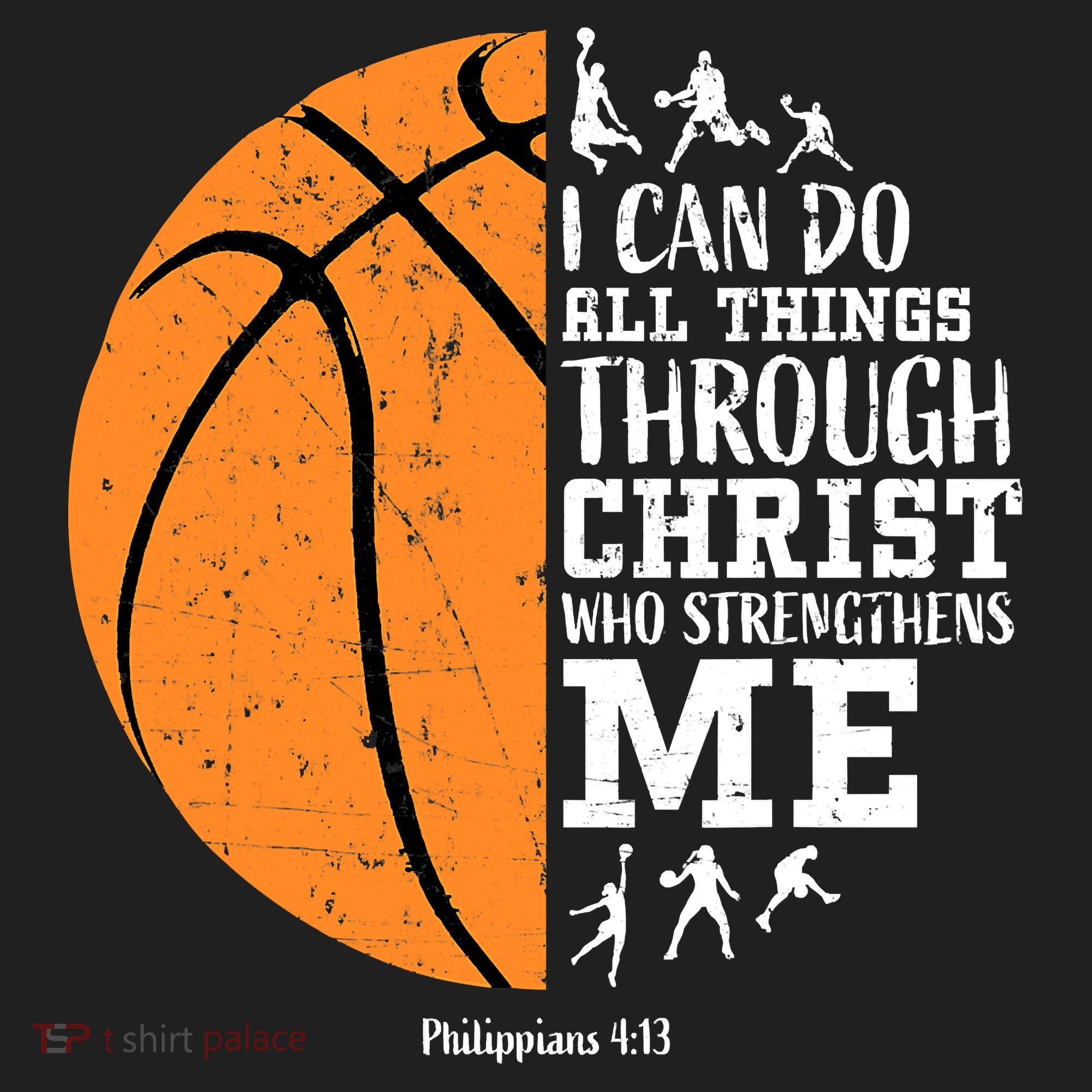I Can Do All Things Through Christ Who Strengthens Me Basketball Hat