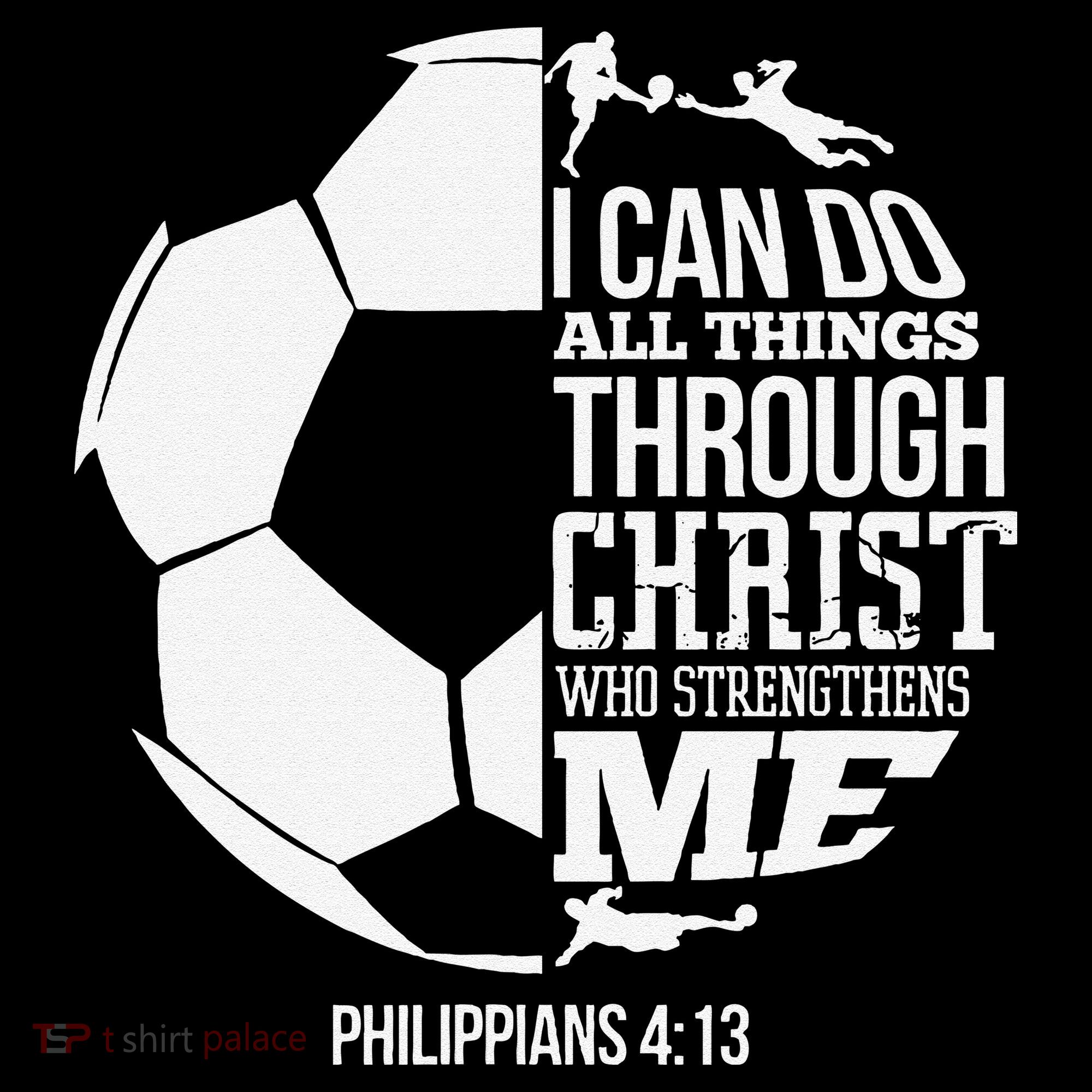 I Can Do All Things Through Christ Soccer Player Christian Coffee Mug