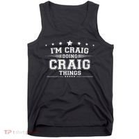 Im Craig Doing Craig Things Tank Top thumb 0