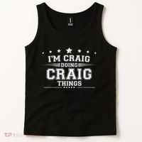 Im Craig Doing Craig Things Tank Top thumb 2