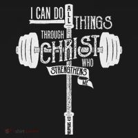 I Can Do All Things Through Christ Christian Bible Workout Women's Tank Top thumb 5
