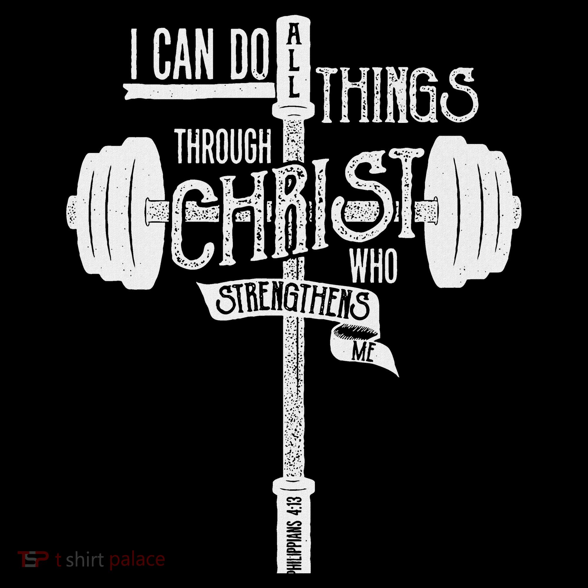 I Can Do All Things Through Christ Christian Bible Workout Baby Bodysuit