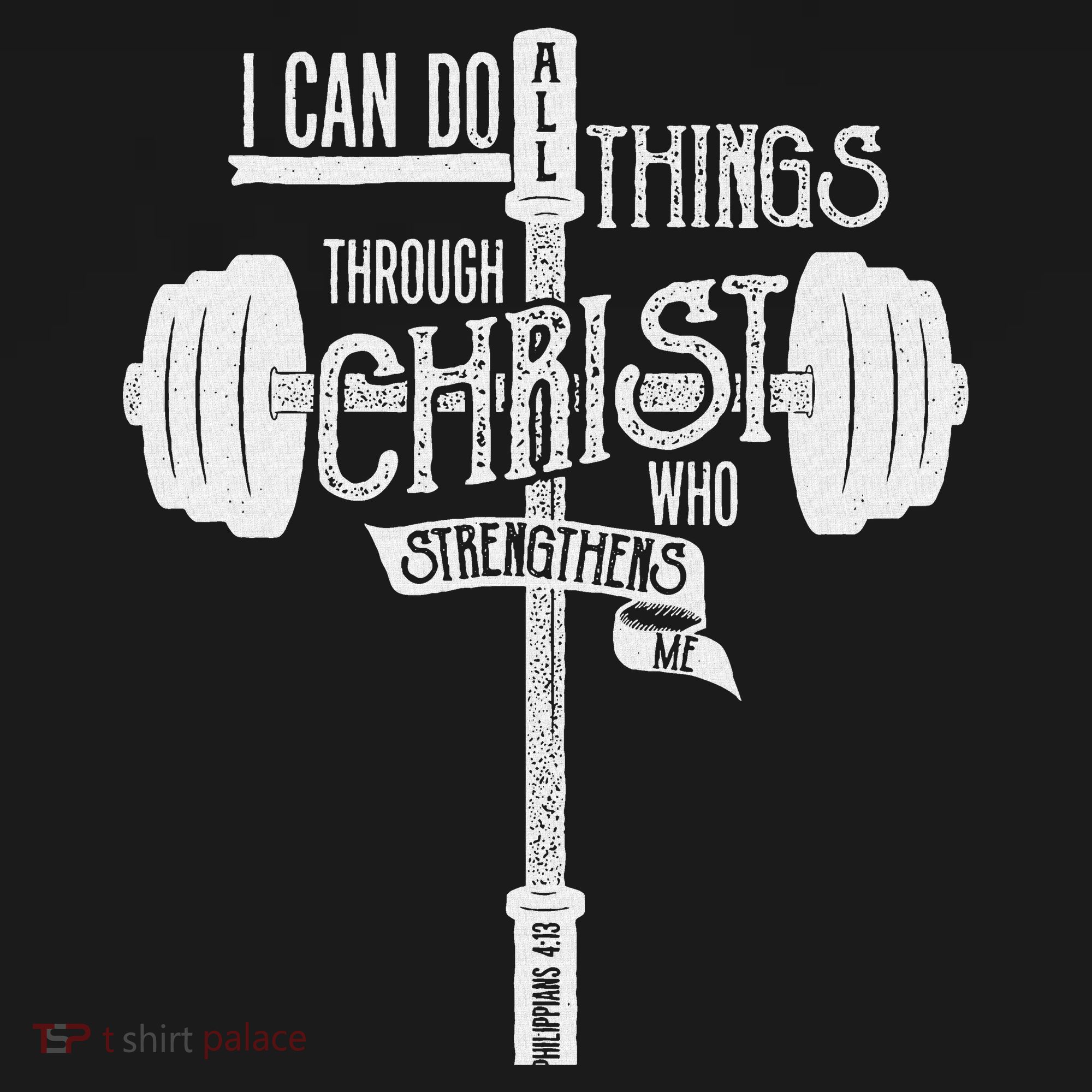 I Can Do All Things Through Christ Christian Bible Workout Women's T-Shirt
