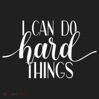 I Can Do Hard Things Gym Motivation Fitness Inspirational Meaningful Gift Beanie thumb 2