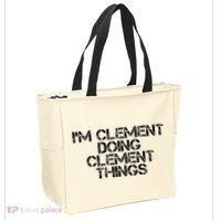 IM Clement Doing Clement Things Name Funny Birthday Gift Tote Bag thumb 2