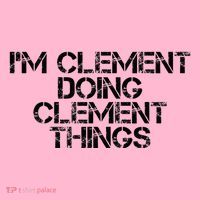 IM Clement Doing Clement Things Name Funny Birthday Gift Coaster thumb 2