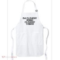 IM Clement Doing Clement Things Name Funny Birthday Gift Apron thumb 0