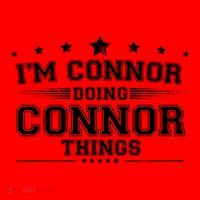 Im Connor Doing Connor Things Santa Hat thumb 1