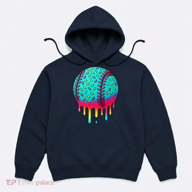 Ice Cream Drip Baseball Stuff Baseball Hoodie