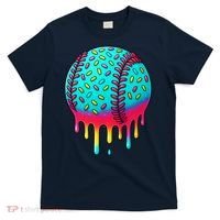 Ice Cream Drip Baseball Stuff Baseball T-Shirt thumb 0