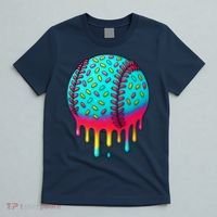 Ice Cream Drip Baseball Stuff Baseball T-Shirt thumb 5