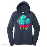 Ice Cream Drip Baseball Stuff Baseball Women's Hoodie thumb 0