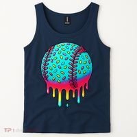 Ice Cream Drip Baseball Stuff Baseball Tank Top thumb 2
