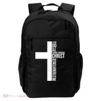 I Can Do All Things Through Christ Who Strengthens Me Backpack thumb 0