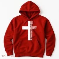 I Can Do All Things Through Christ Who Strengthens Me Hoodie thumb 0