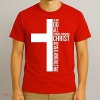 I Can Do All Things Through Christ Who Strengthens Me T-Shirt thumb 3