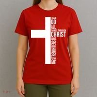 I Can Do All Things Through Christ Who Strengthens Me T-Shirt thumb 4
