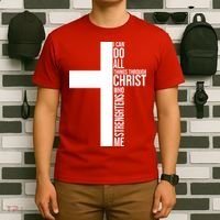 I Can Do All Things Through Christ Who Strengthens Me T-Shirt thumb 6